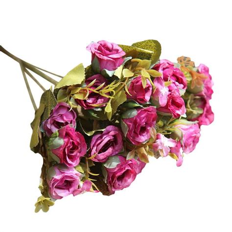 The most common flowers used for this one are roses. Shop Generic Artificial Silk Fake Flowers Roses Floral ...