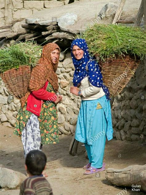 Awesome View Of Beautiful Women In Hunza Valley Gilgit Baltistan