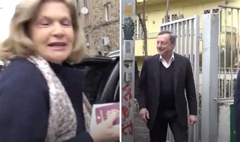 Italy's mario draghi and french leader emmanuel macron are all set to leave cornwall very. Italian election: ECB's Draghi tells wife to 'shut up' as ...