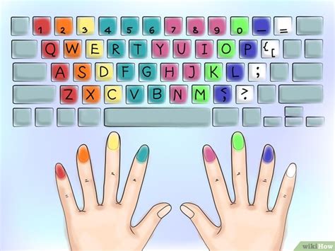 The idea is to teach your fingers the location of each keys. How to Type Extremely Fast on a Keyboard (with Pictures ...