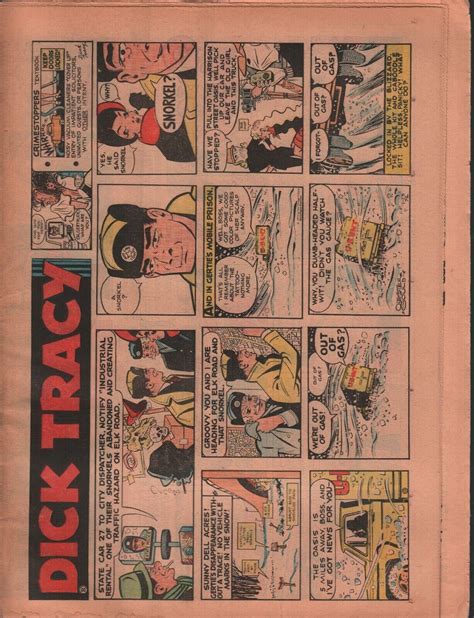 Amarillo Sunday News Globe Comics January 23 1972 Peanuts Dick Tracy 020320ame Ebay