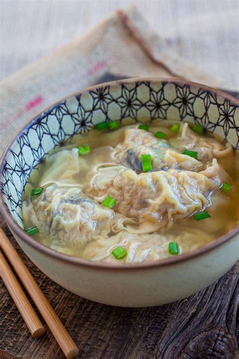 Pork Dumpling Soup Delicious Chinese Recipe Rasa Malaysia
