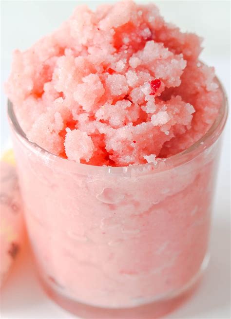 Strawberry Pink Himalayan Salt Scrub Savvy Naturalista Coconut Body