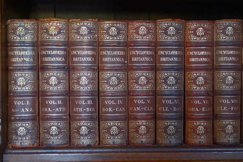 Encyclopedia Britannica, Ninth Edition | Ricky Leong