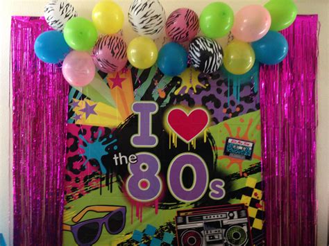 Retro Party Totally 80s 18 Foil Balloon Retro 80s Party I Love The 80s