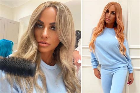 Katie Price Looks Completely Different As A Blonde As She Tries On Wigs