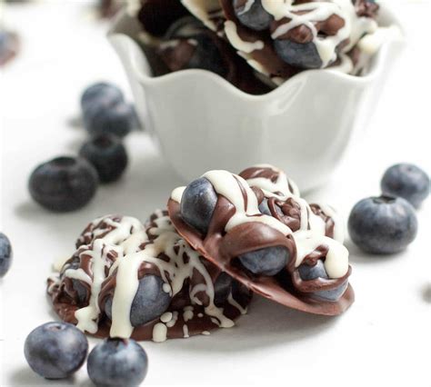 Chocolate Covered Blueberry Clusters The Merchant Baker