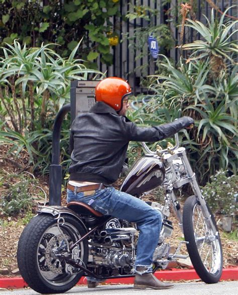 On saturday, brad pitt got into some kind of accident while riding his new motorcycle around los angeles. Brad Pitt Loves Motorcycles | Celebrity Cars Blog