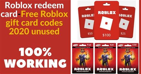 Use roblox unused gift card codes to get customize character for free as well. How To Get Free Roblox Gift Card Codes 2020
