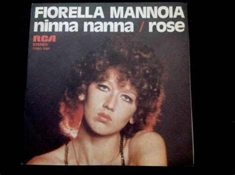 Fiorella Mannoia Ninna Nanna Rose 45rpm Italy Rca 1975 Ebay