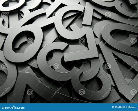 Grey Metal Texture Numbers Stock Photo Image Of Count 99692436