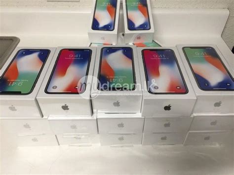 Mobile Phones New In Box Sealed Apple Iphone X 64gb 256gb Unlocked Gsm