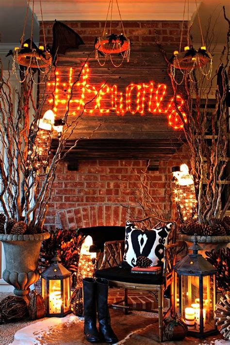 How To Decorate Your Living Room For Halloween House Designs Ideas