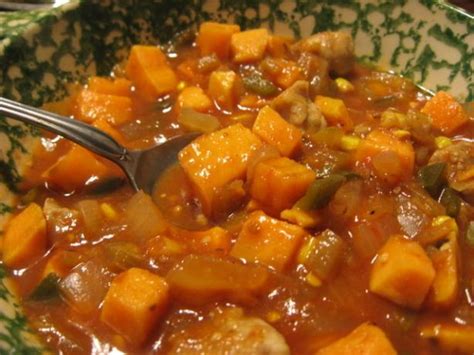 Mexican Pork And Sweet Potato Stew Recipe