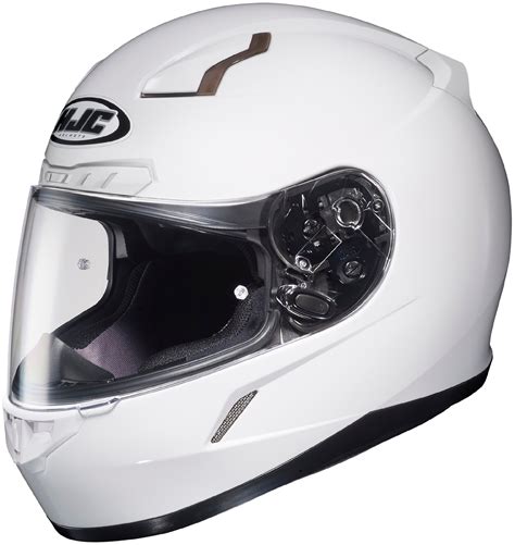 Hjc Adult White Cl 17 Motorcycle Helmet Ebay