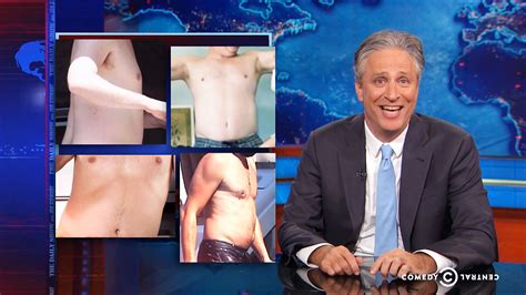 Daily Show Mocks Dad Bod Trends Implicit Sexism Men Celebrated For