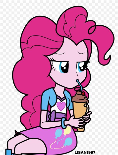 Pinkie Pie Milkshake Sunset Shimmer Fluttershy Ice Cream Png X Px Watercolor Cartoon