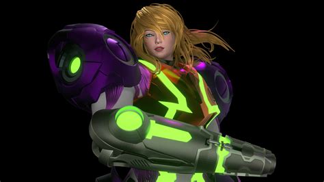 Metroid Gravity Suit Samus Fan Art Zbrushcentral