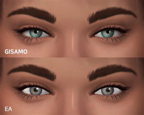 Maxis Match Styled Eyes Available As Default And Emily Cc Finds