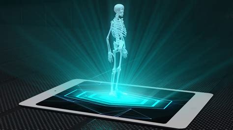 Health Medical Imaging Futuristic Holographic Diagnostic Hologram