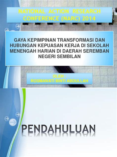 Negeri sembilan darul khusus merupakan sebuah negeri dalam persekutuan malaysia. Gaya Kepimpinan Transformasi Dan Hubungan Kepuasan Kerja ...