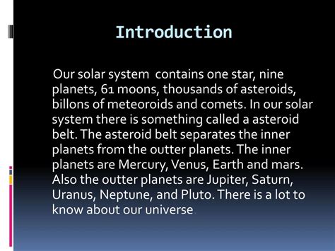 Ppt Our Solar System Powerpoint Presentation Free Download Id2335059
