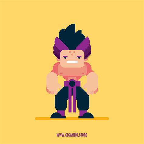 Flat Design Character Design Illustration On Behance