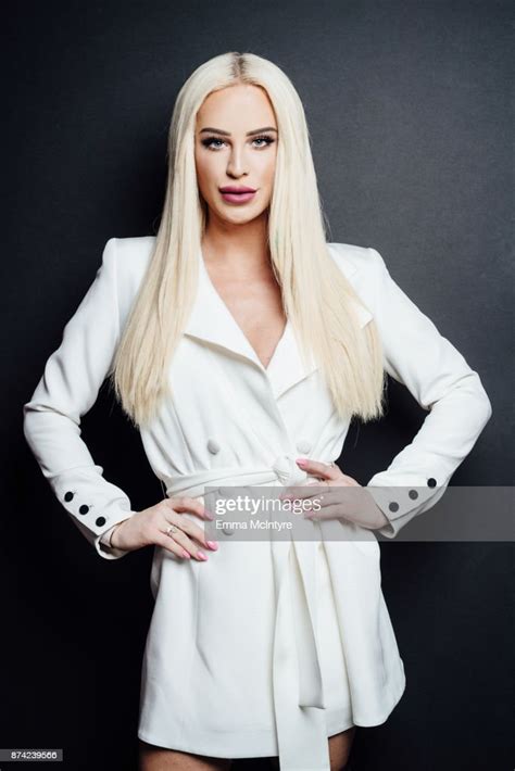 Gigi Gorgeous Poses For A Portrait At The Wrap Offices On November