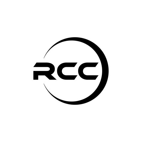 Rcc Letter Logo Design In Illustration Vector Logo Calligraphy