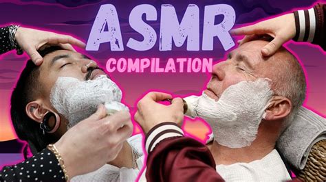 😌 Highly Relaxing Shaving Brush And Cream Compilation Asmr 💈 Help You
