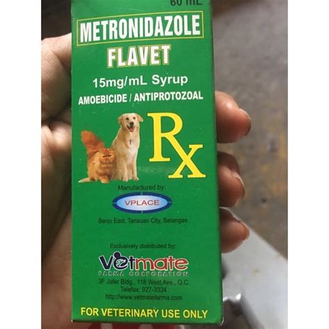 Flavet Suspension 60ml For Dogs And Cat Gamot Sa Pagtatae Na May
