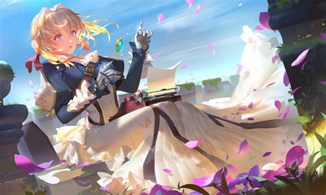 Anime Violet Evergarden Hd Wallpaper By St Luthien
