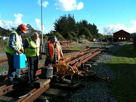 More Double Slip Work Remutaka Incline Railway