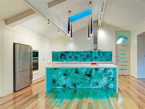 Vibrant Dramatic Kitchen Design Completehome