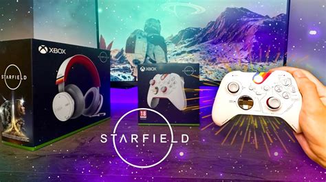 The New Starfield Limited Edition Xbox Controller Headset Youtube
