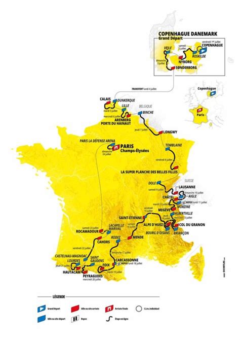 Tour de France 2022 : parcours complet des étapes 7 et 8