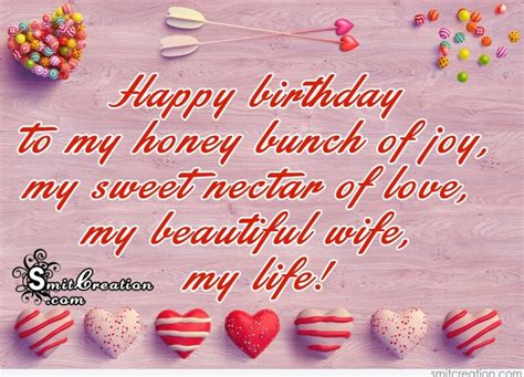 Happy Birthday To My Beautiful Wife