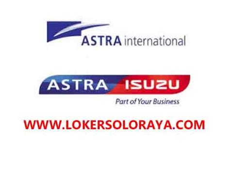 Check spelling or type a new query. Loker Klaten di PT Astra Internasional Tbk-Isuzu Sales Corporation April 2021 - Portal Info ...