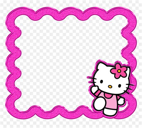 Hello Kitty Border Frame Hd Png Download Vhv