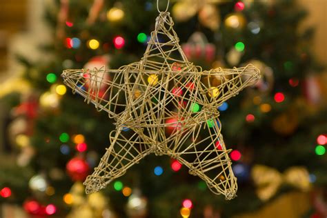 Star For Tree Mercury Glass Lighted Christmas Tree Star 65 00 Via