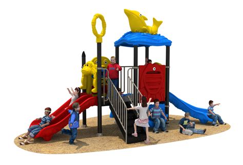 Amusement Park Toys Large Children Plastic Slides Kids Outdoor