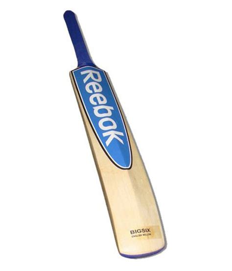 Reebok Big Six English Willow Cricket Bat Buy Cricket Gear Online