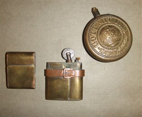 Ww1 Trench Art Lighters Collectors Weekly