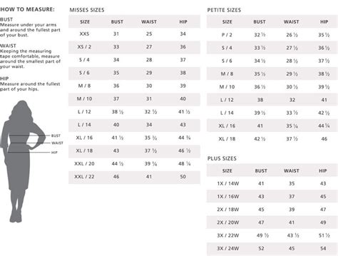 Size Charts Pendleton Clothing Size Chart Size Chart