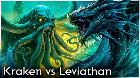 Kraken Vs Leviathan Battle For Deep Sea Supremacy Youtube