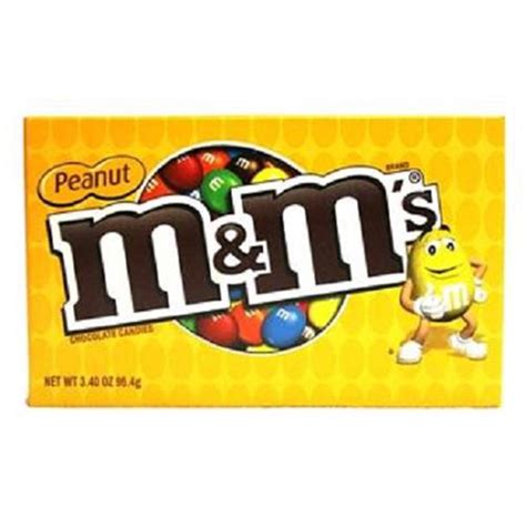 Product Of Mandm Peanut Chocolate Count 1 31 Oz