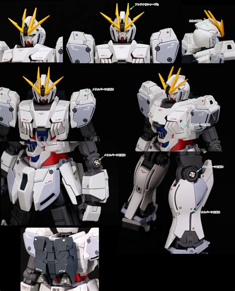 Painted Build Hguc 1144 Narrative Gundam A Packs