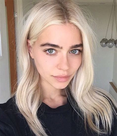 13 Best Images About Dark Eyebrows With Blonde Hair On