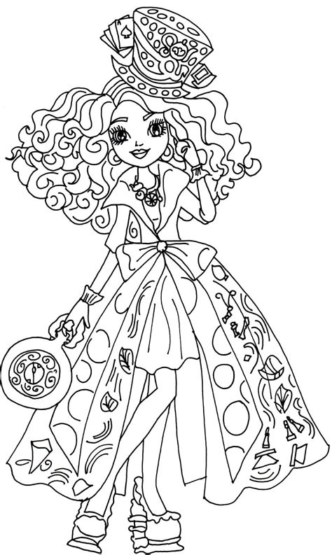 Pin by kitten weatherly on 2 color ever after high. Ever After High Coloring Pages - Best Coloring Pages For Kids