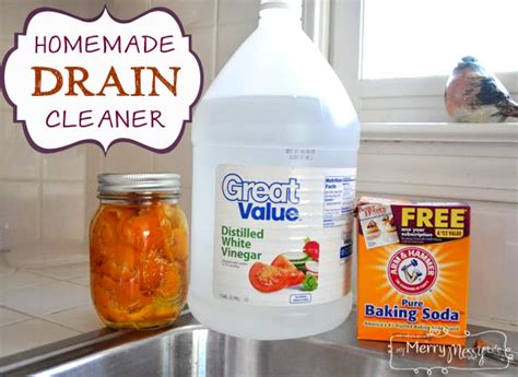 Homemade drain cleaner recipe green and non-toxic